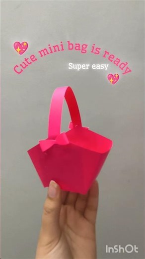 Cute gift bag 👜 ✨✨#creative #beautiful #craft💖 #cutiepie #easy #lovely ❤😊