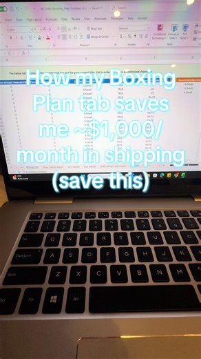 This is the Boxing Plan tab from my FBA spreadsheet. It takes my ship list → assigns SKUs to boxes → checks weights and counts → and helps me avoid wasting money shipping air or messing up shipments. It’s easily saved me around $1,000/month in shipping and mistakes. Comment “BOX” if you want me to walk through a real shipment with actual SKUs. #amazonfba #fbaseller #howtostartamazonfba #9to5escape #amazonfbaforbeginners