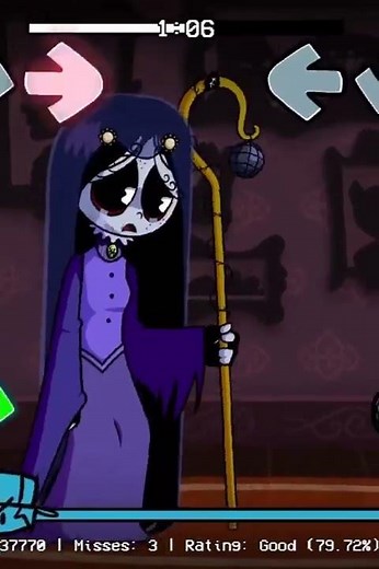 FNF VS Ruby Gloom (Gloomy Funkin') #shorts #FridayNightFunkin #FNF