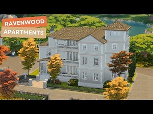Ravenwood Apartments | The Sims 4 Stop Motion Build