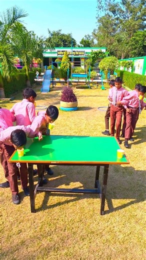 🥤 “Teeth Grip Water Cup Relay Challenge!” 🥤 #reelsvideoシ #highlight #challenge #schoolactivity #kidsfun #game #TopFans #school #fun | Vaibhav Choudhary