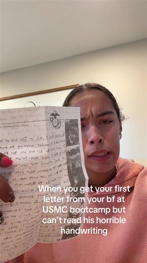 Primera carta de tu novio en el bootcamp del USMC