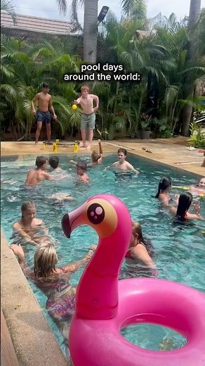 Teen Tour: Epic Pool Days Abroad 👌