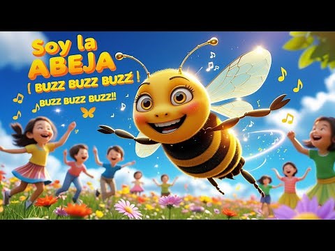 🐝🎤"Soy la Abeja 🐝| Fun Spanish Bee Song for Kids | Buzz Buzz Buzz!"✨️🎶🎷