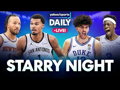 Brunson's Knicks Best Wemby for NBA Cup Title! + Dybantsa & Boozer In Action! | Yahoo Sports Daily 🔴