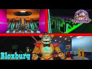 BLOXBURG FNAF SECURITY BREACH FREDDY FAZBEAR'S MEGA PIZZAPLEX TOUR | Roblox Bloxburg