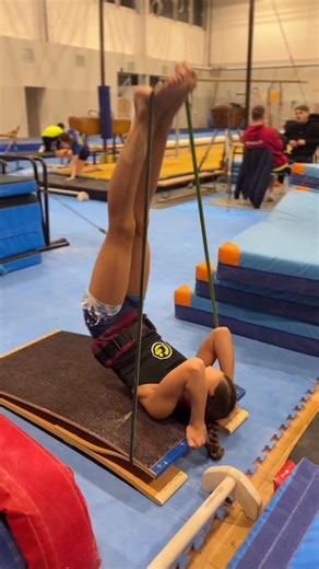 Dawid Kierkowski on Instagram: "Close bar work. Isolating the Korbet from below program and accessory exercises working on the wright opening tightens with external force 😃🫡 #gymnastics #gymnasticsdrills #gymnast #gimnastyka #gimnastykasportowa"