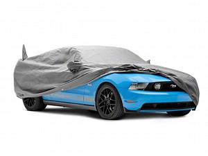 Mustang Custom Fit Car Cover; Gray (05-14 Mustang) - Free Shipping