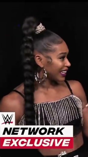 I love this version of bianca belair backstage in 2021.. she's sm fun to watch everytime