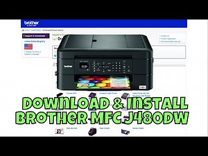 How To Download & Install Brother MFC J480DW Printer Driver in Windows 10/11