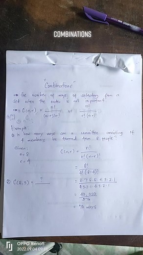 Learn Math Combinations with Examples and Tricks