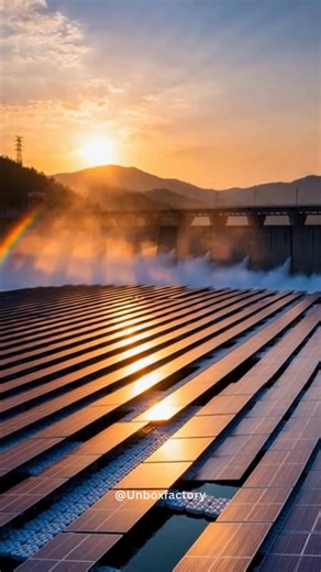 South Korea has activated a 47.2-megawatt floating solar power plant installed directly on the surface of a dam reservoir, showcasing how renewable energy systems can work smarter—not just bigger. The floating solar array is strategically paired with the dam’s existing ~50 MW hydroelectric station, creating a hybrid power system that maximizes energy output from the same location. Floating solar offers key advantages over land-based installations. The water surface naturally cools the panels, im