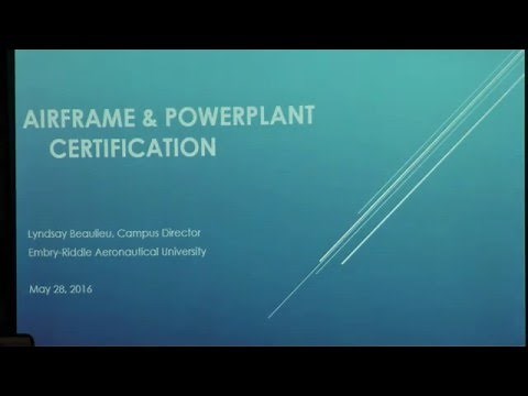 Airframe & Powerplant Certification