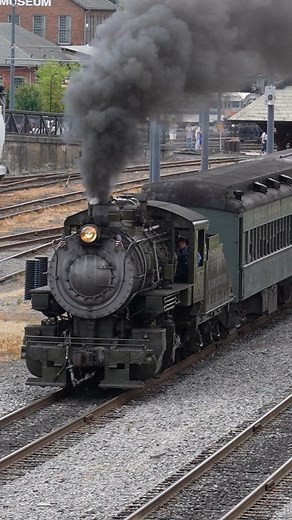 Baldwin Locomotive Works 26 puts on a smoke show #Trains #SteamTrain #SteamEngine #SteamLocomotive | The Trainboard