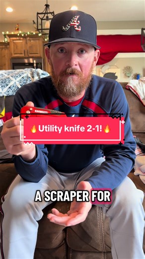 This utility knife is awesome! #utilityknife #knife #knives #scraper #work