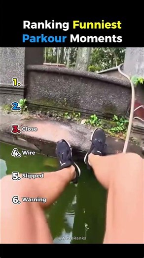 Ranking Funniest Parkour Moments 💀