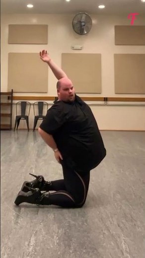 Unbelievable High-Heel Dance by a Fearless Man 😎 #shorts