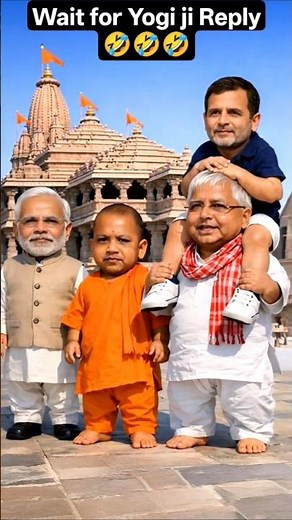 🤣 Political Comedy Circus | Ep-01 | Modi Ji, Lalu Ji, Rahul Gandhi & Yogi Adityanath Funny Video