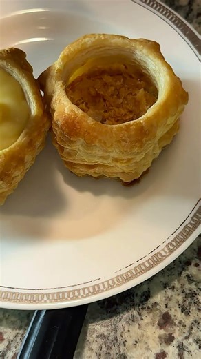 Sweet Lemon Custard Shells 🫣🤩 #dessert