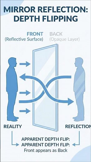 Your Brain Just Got Tricked by This Mirror Illusion #mindblown #science