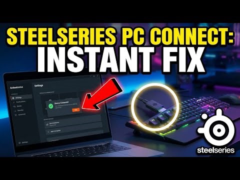 How to connect SteelSeries keyboard to PC - Instant Fix