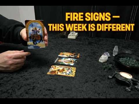 IMPORTANT MESSAGES FOR FIRE SIGNS: EMBRACE THE FLOW — ARIES, LEO & SAGITTARIUS, Tarot Reading
