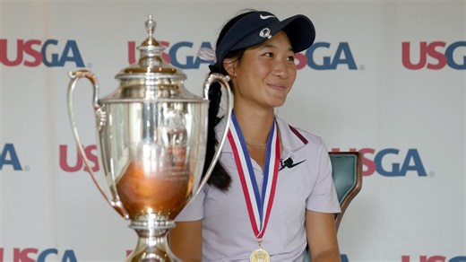 #TheMoment a teen golfer became Canada's 1st U.S. Girls' Junior champion