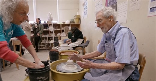 102-year-old strives for perfection in pottery