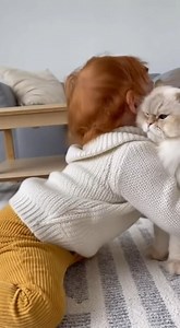 Angry baby with the kitty | I Love Jesus