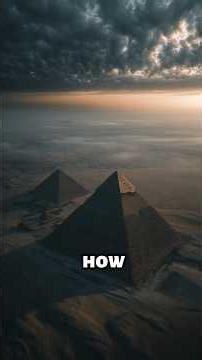 The Secret Behind the Great Pyramid of Giza 🤯 | How Was It Built 4,500 Years Ago?