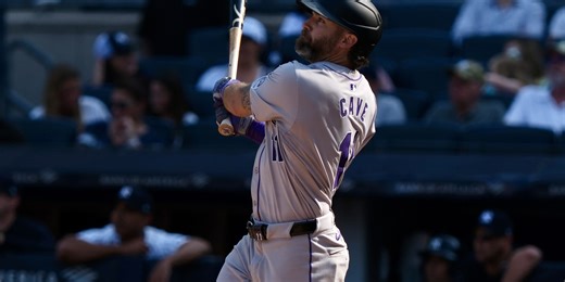 Ex-Yankee farmhand Cave lights up scoreboard as visitor to Bronx