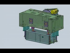Crank type mechanical power press machine simulation