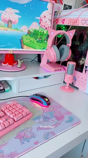 Colorful Kawaii Gamer Aesthetic Room Tour | Otaku Japan Setup