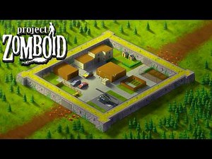300 Days, Building the SAFEST FORTRESS Base in Project Zomboid (FULL MOVIE)