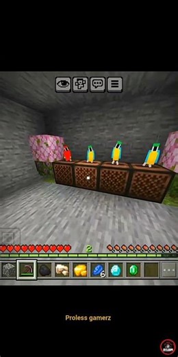 Minecraft Parrot Dance 🦜🔥 You Won’t Believe This Vibe! #shorts