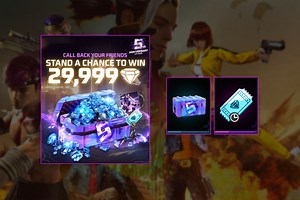 How to call back friends to get free diamonds or Amethyst Pentagon in Free Fire MAX today (27 August)