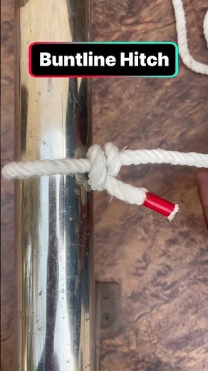 Strong Buntline Hitch Tutorial | Reliable Knot for Fixed Loops #knot t