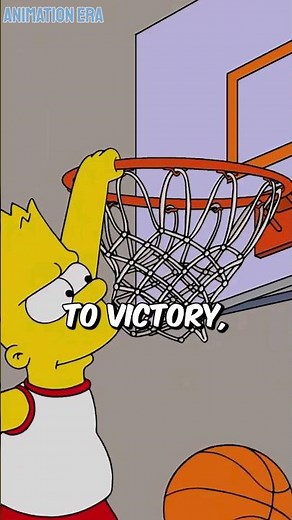 What Happens When Bart Becomes A Basketball Superstar? #thesimpsons