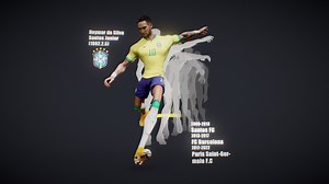 Neymar - 3D model by expo72