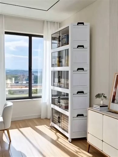 Biodegradable Foldable Cabinets for Small Homes