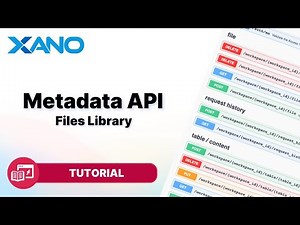Metadata API | Files Library