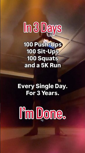 🎯 5K Day 1094 ✅ | In 3 days… I'm done. 🤯