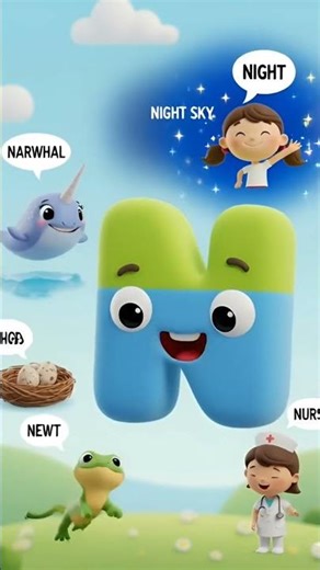 Phonics Fun: Meet the Letter N! 🍎✨