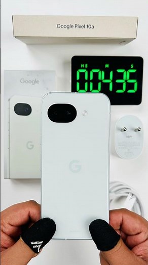 Google Pixel 10A Charging Test #shorts