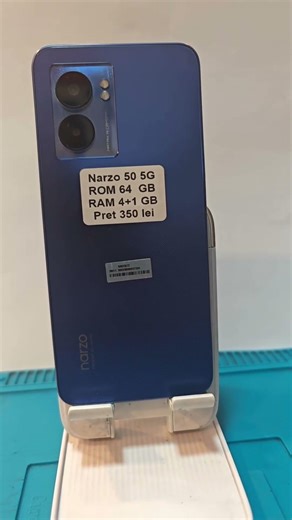 📱 Realme Narzo 50 5G – 64 GB / 4+1 GB RAM la doar 350 lei 🔥