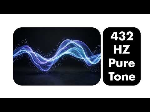 432 Hz Pure Tone Frequency ∆ 1 Hour ∆