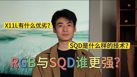RGB与SQD谁更强？SQD是怎么样的技术？X11L有什么优势？