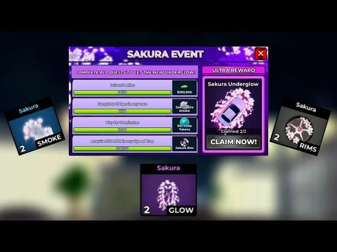 New Japanese Sakura event in CDT!