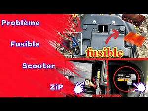 🔥TUTO🔥N¹⁰⁹🔥POURQUOI MON SCOOTER NE DÉMARRE PAS ? PROBLÈME PANNE DE FUSIBLE SCOOTER ZIP PIAGGIO 50cc