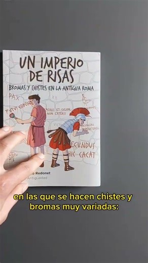 ¡Nuevo libro sobre el SENTIDO DEL HUMOR en la antigua ROMA!